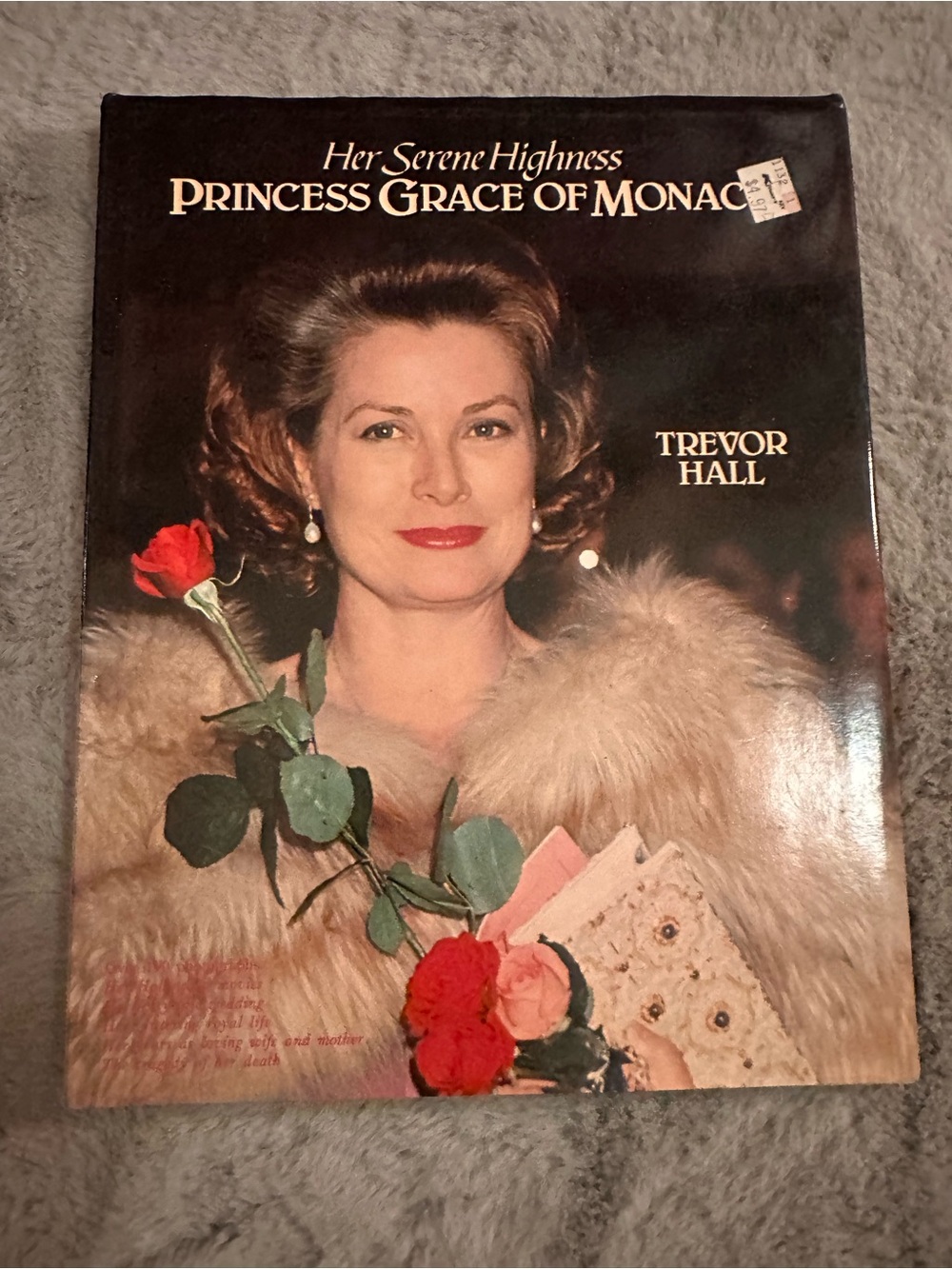 ⭐️ Vintage Princess Grace of Monaco Coffee Table Book